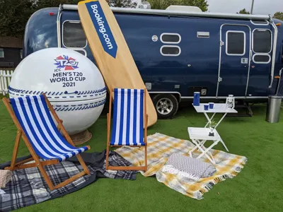 Interactive cricket caravan